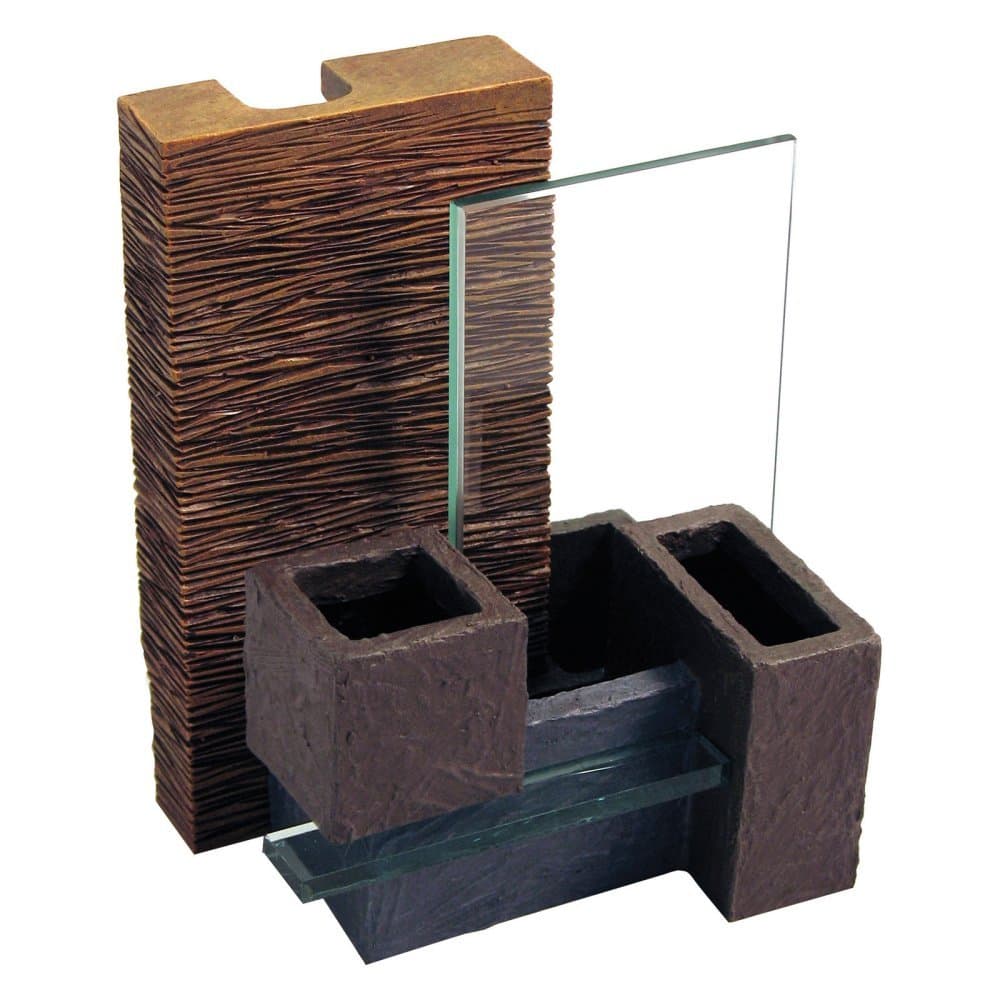 Fluval EDGE Bamboo Wall with Plant Baskets Aquarium Ornament