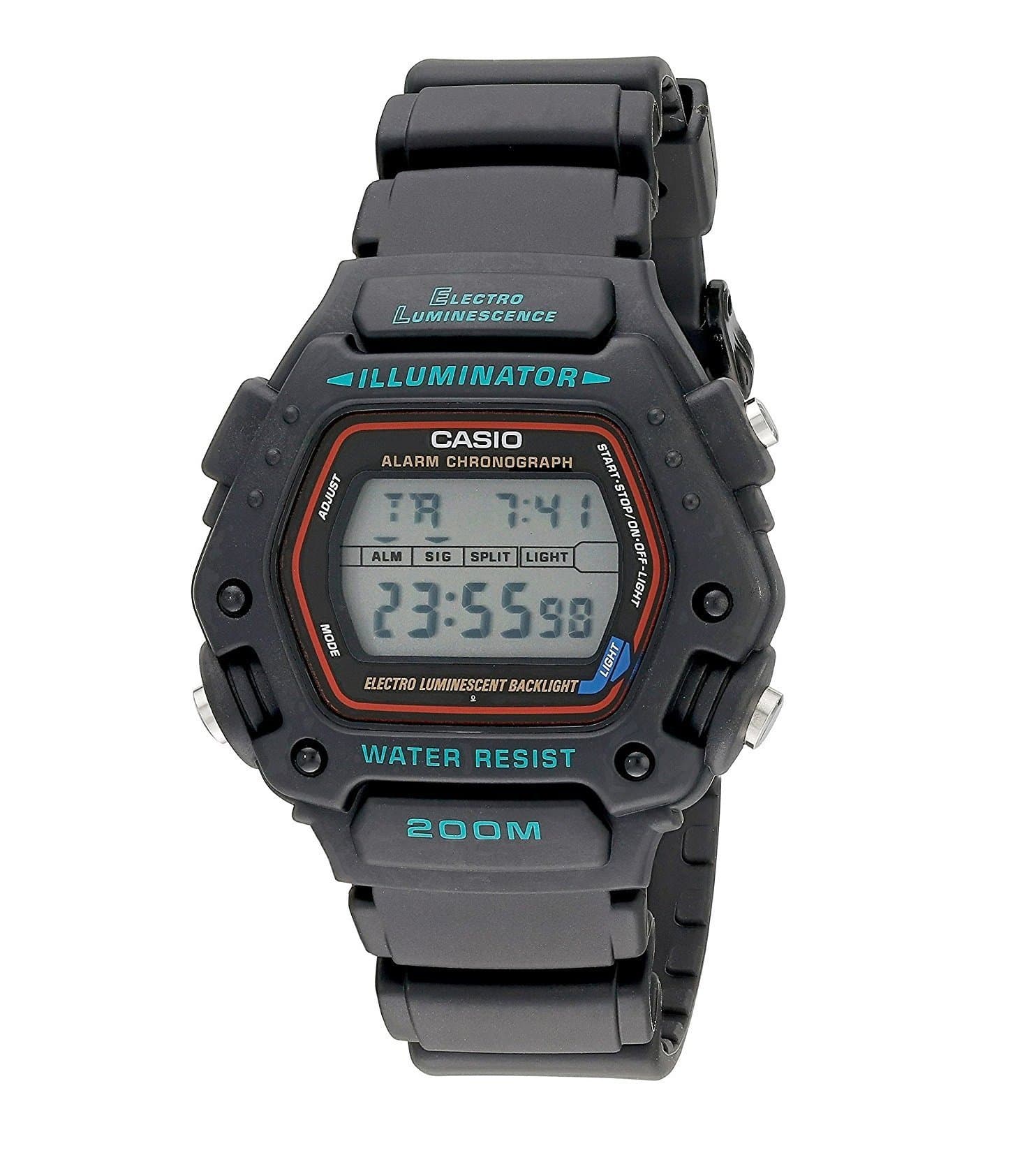 Casio DW-290-1 For Men (Digital, Sport Watch)