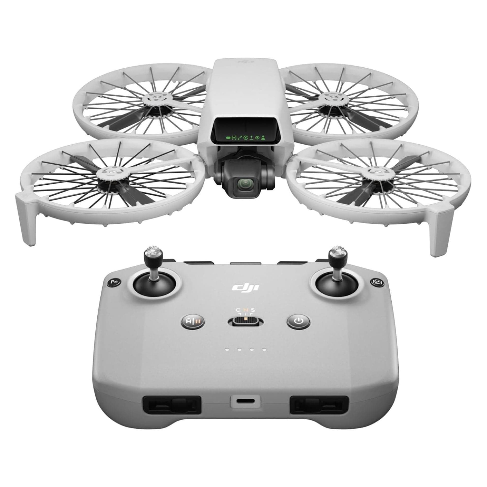 Flip (RC-N3), Drone With 4K UHD Camera for Adults, Under 249 g, 3-Axis Gimbal Stabilization, 44000ft/13km Video Transmission, Palm Takeoff, Auto Return, 31-Min Flight Time, Intelligent Flight