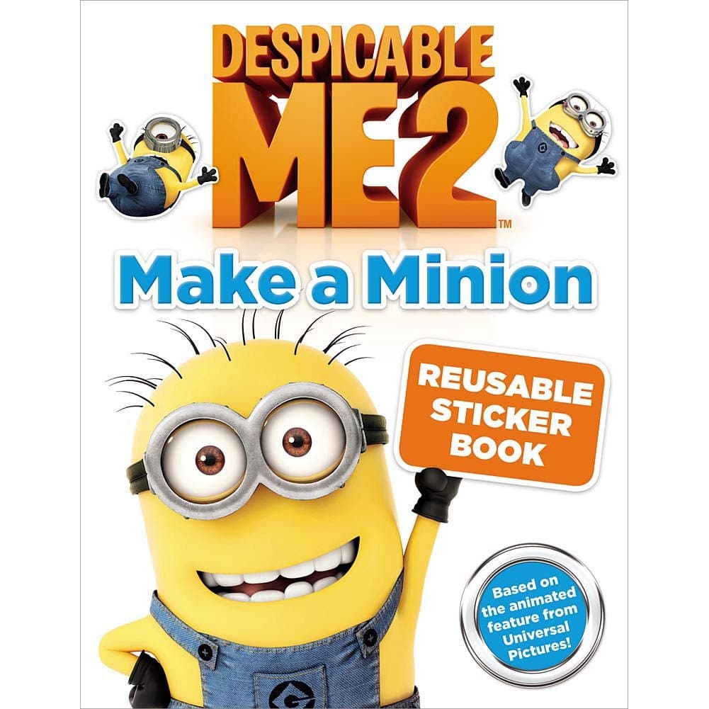 Despicable Me 2: Make a Minion Reusable Sticker Book