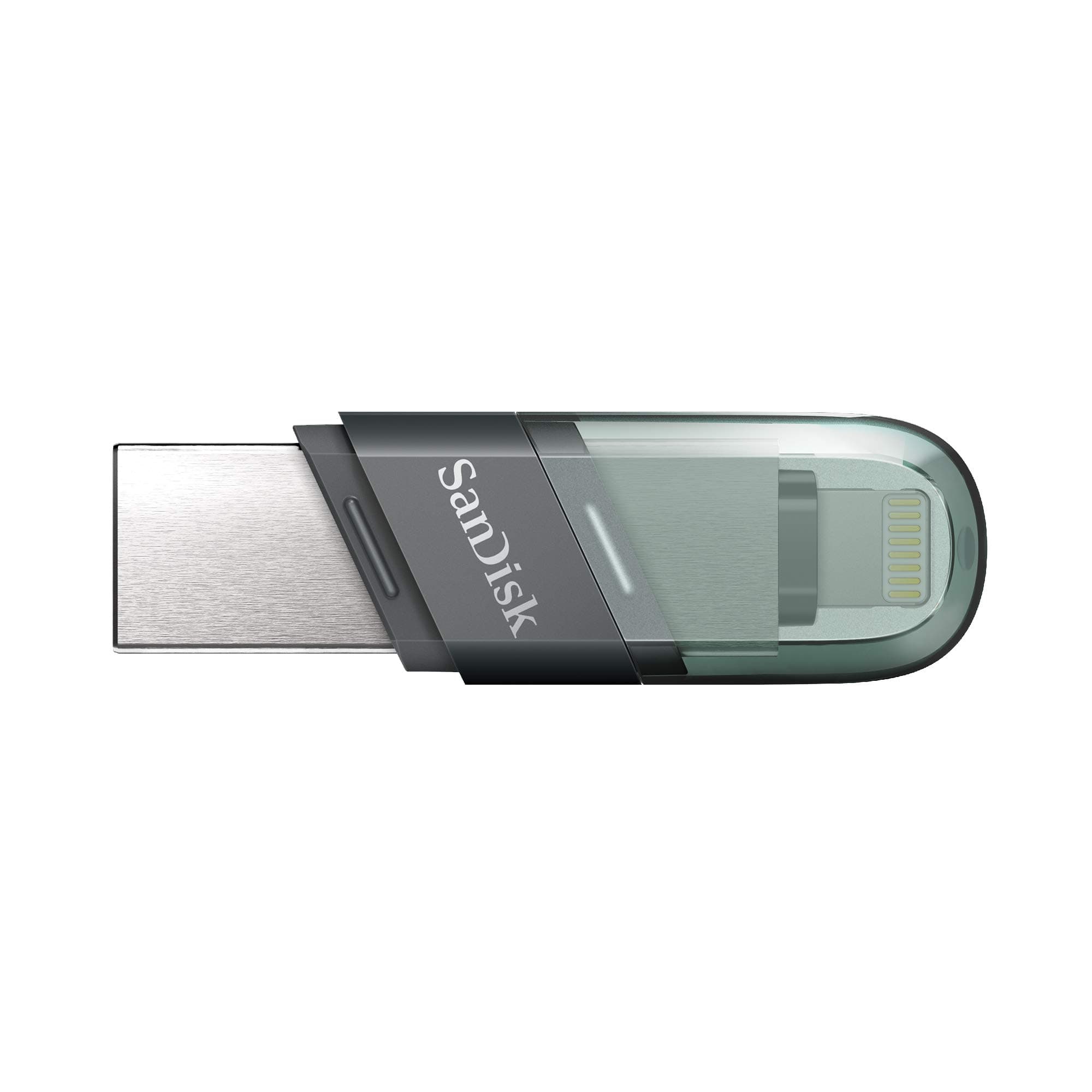 Sandisk 64Gb Ixpand Flash Drive Flip Usb 3.1 Gen 1 For Iphone/Ipad Sdix90N 064G Gn6Nn, Black, Sdix90N 064G Gn6Nn