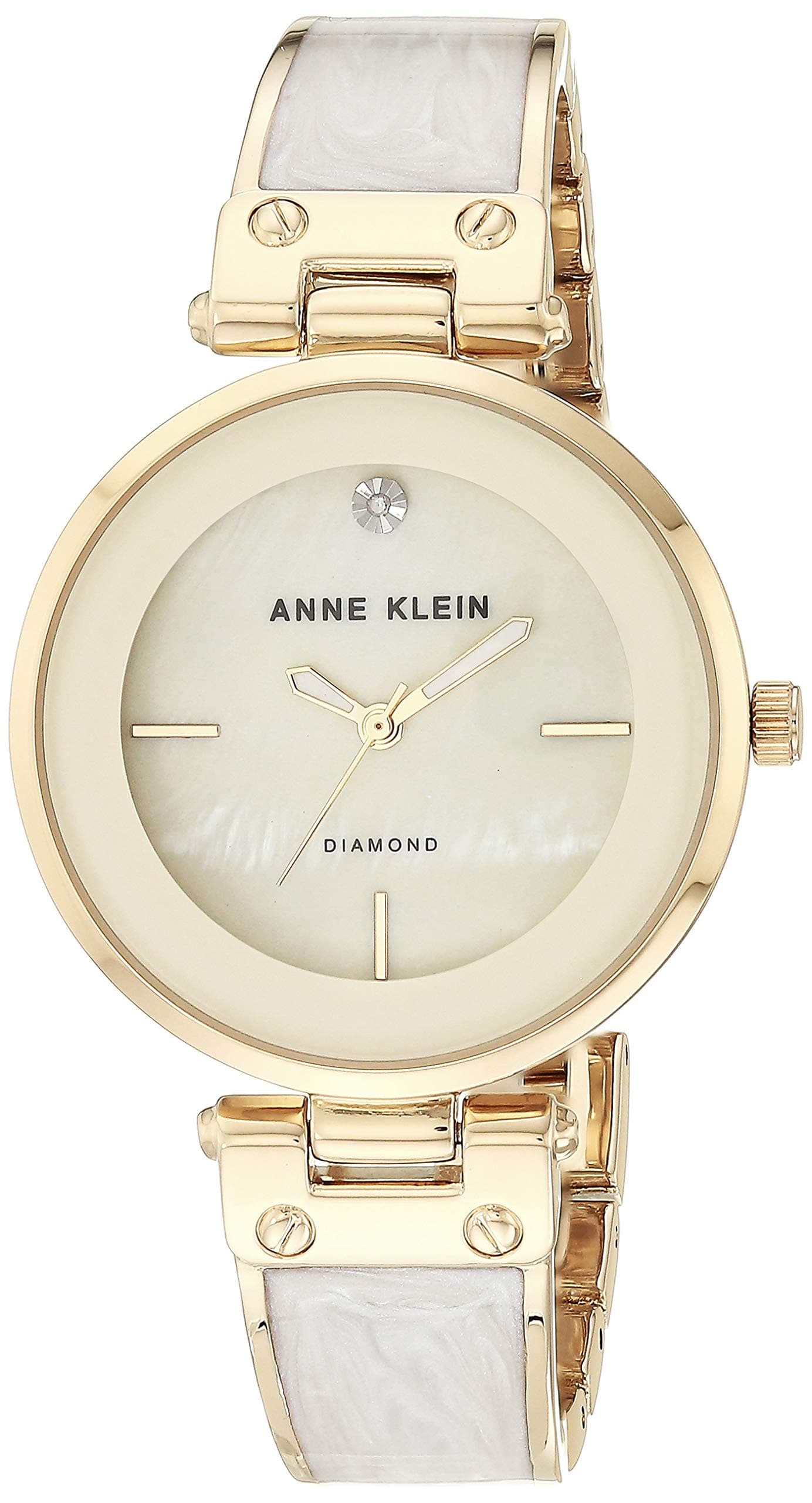 Anne Klein ドレスウォッチ (モデル:AK/2512) One Size ゴールド/アイボリー