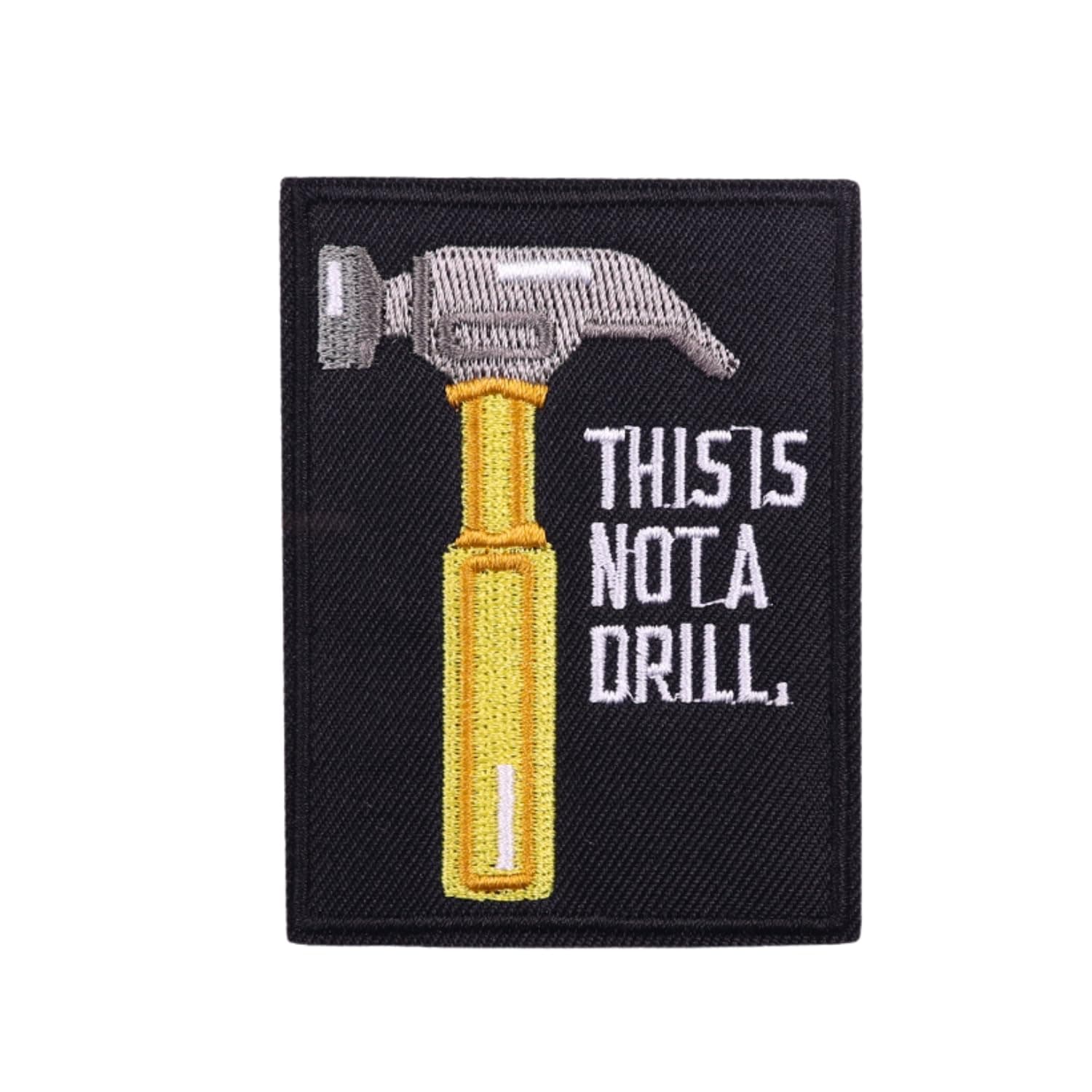 Velcro Hook Patch, Tacti-Cool FUNNY Collection, Funny 22 for bag/vest, tech gadgets for kids & adults, for school backpack, for pencil case, for gym bag, gift for men/women 7.6x5.8