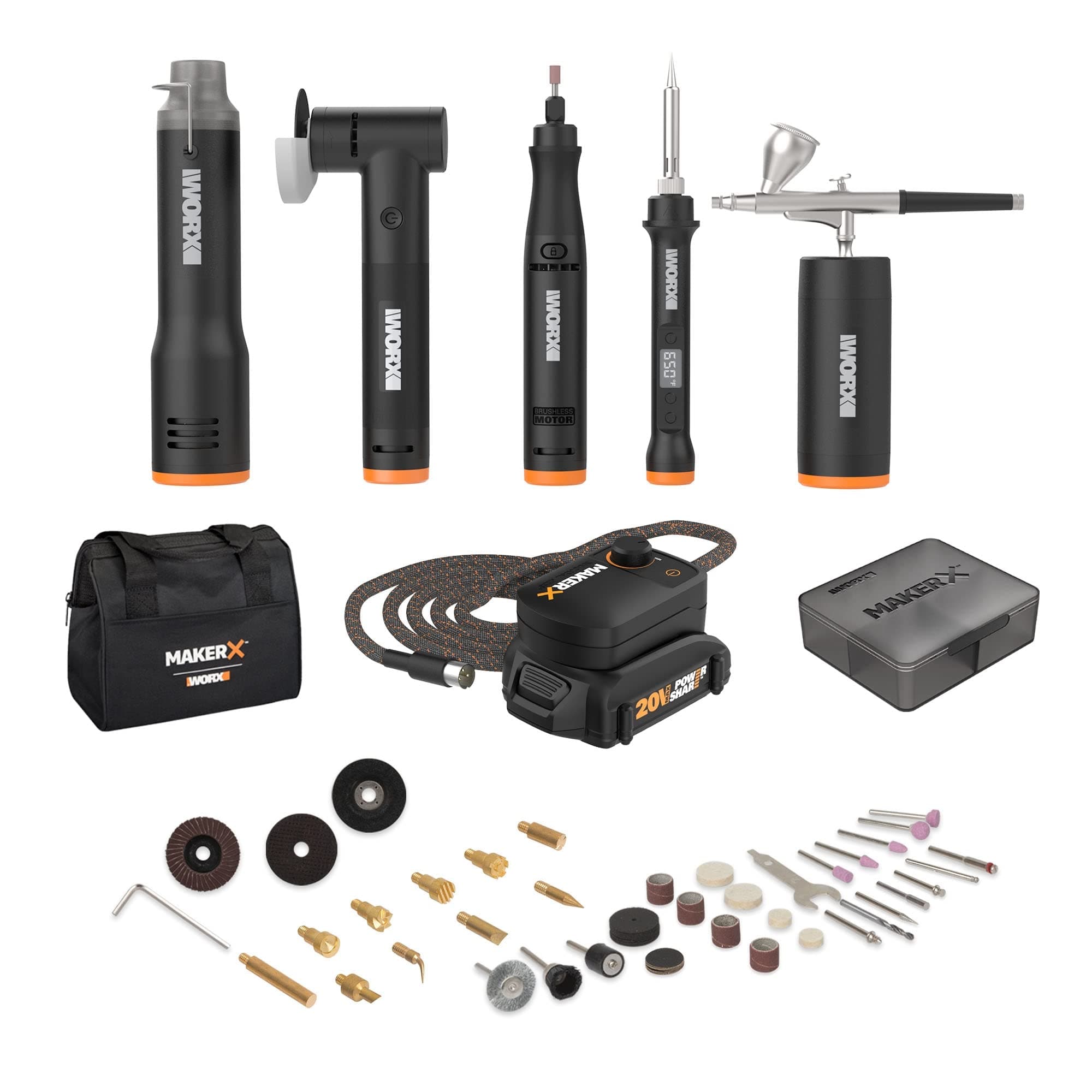 Worx WX997L MAKERX Crafting Tool Deluxe Combo Kit
