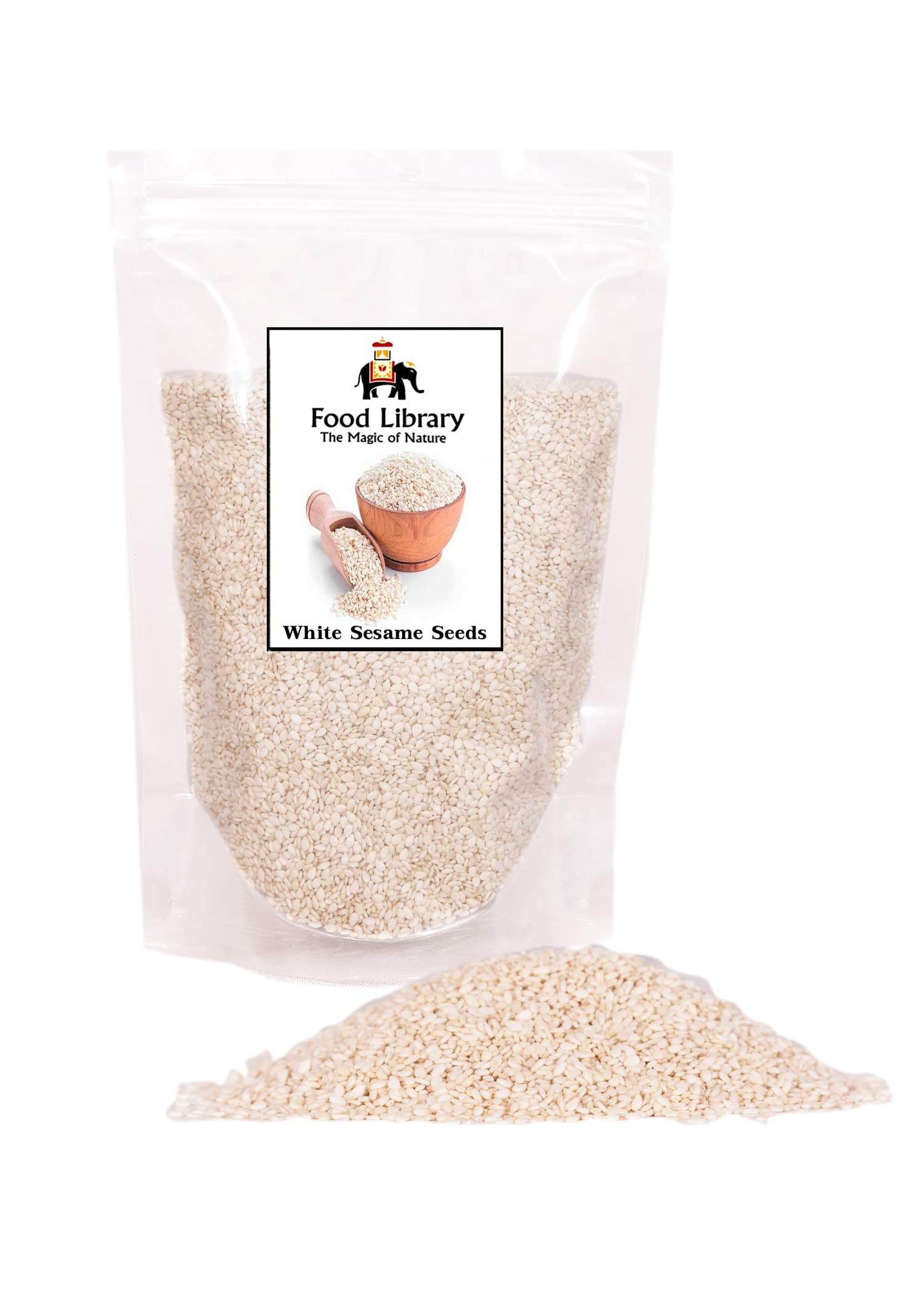 Food Library White Sesame seeds - Safed Til (200g)