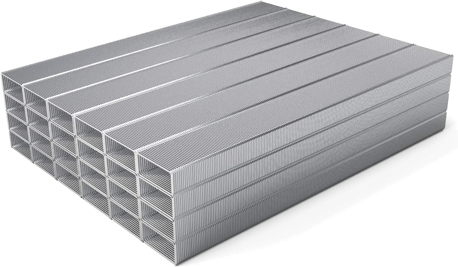 26/6 Standard Staples, 1/4‑Inch (6 mm) Legs, 210/Strip, 10,000 Count, Chisel‑Point, Full‑Strip Jam‑Reduced Staples for Office, School & Home