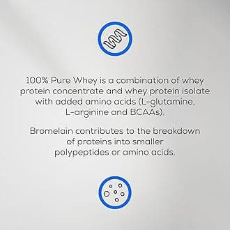 BioTechUSA 100% Pure Whey | Protein Powder with BCAA and Glutamine | Gluten-Free, Palm Oil Free | 21g Protein per Serving, 4 kg, Chocolate