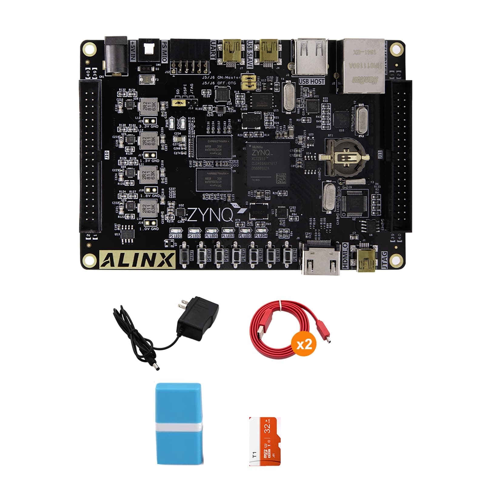 AX7020: Zynq-7000 SoC XC7Z020 FPGA Development Board