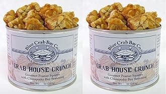 Blue Crab Bay Co. House Crunch" - 12 Oz. Tins (Pack of 2)