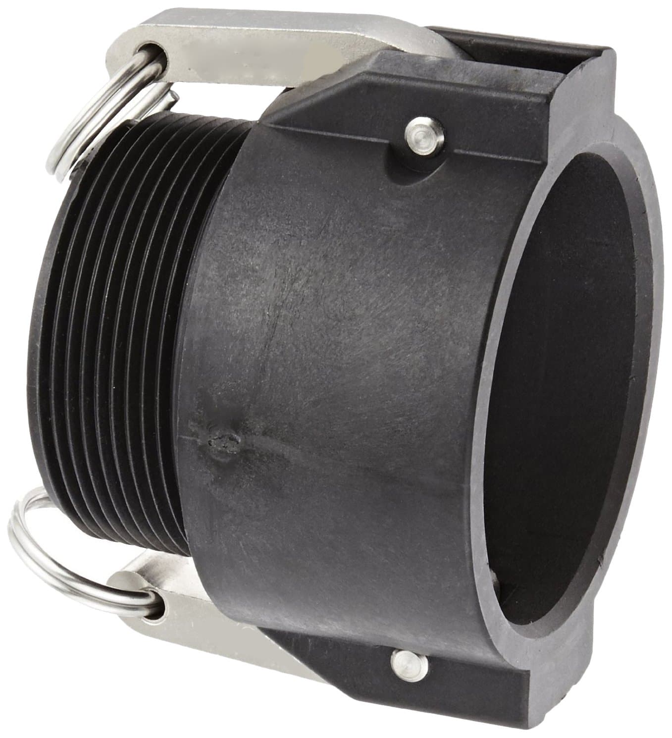 Banjo 75B3/4 Polypropylene Cam & Groove Fitting, 3/4" Female Coupler x NPT Male