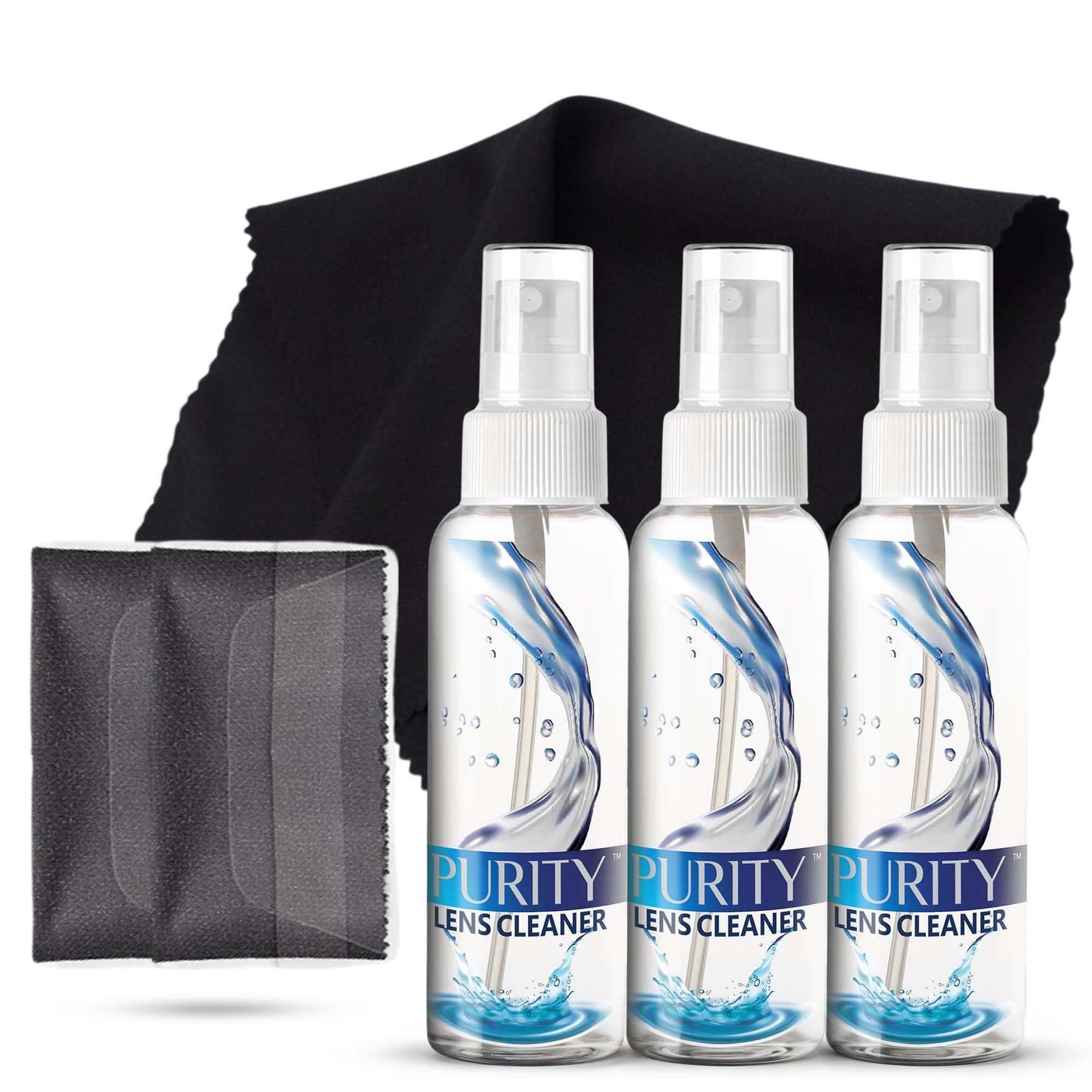 Purity Lens Cleaner Eyeglass Kit (1oz + 2 Microfiber Cloth)