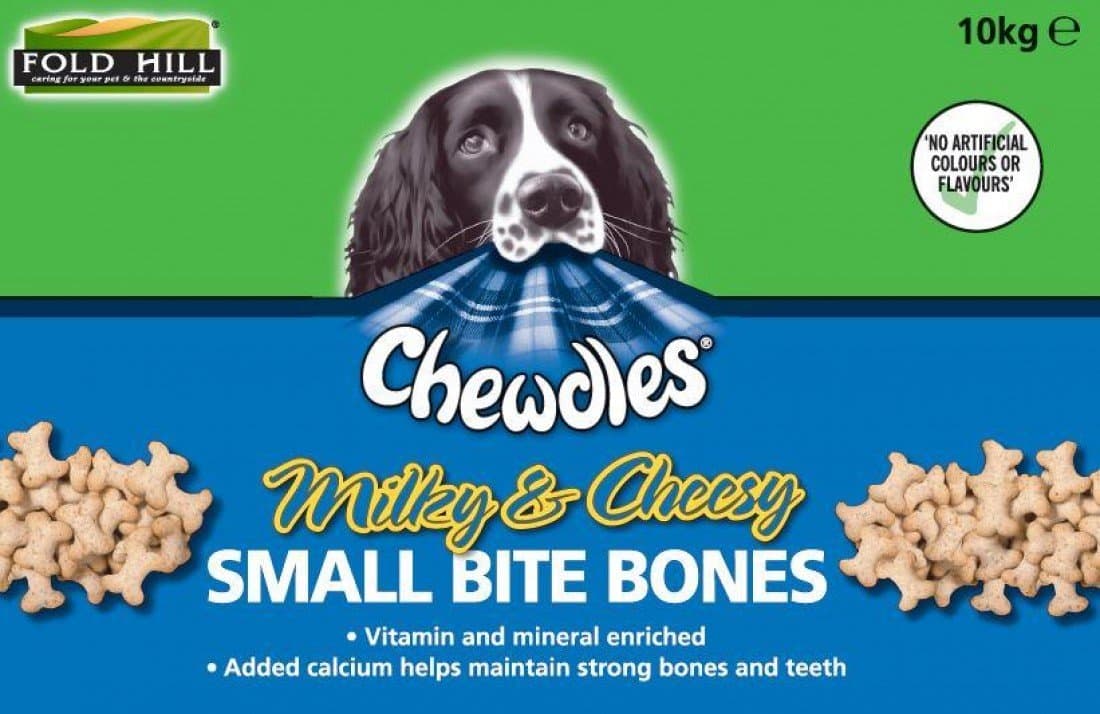 Chewdles Milky Cheesy Small Bones 10kg