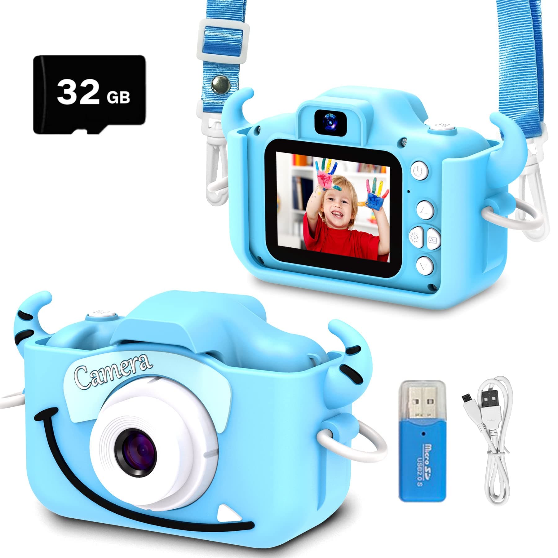 Kids Camera NJ-Light Blue