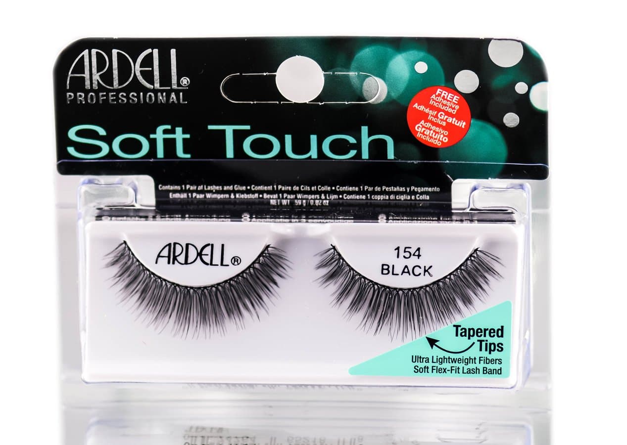 Ardell Soft Touch Tapered Tip Lashes 154 Black - 65218