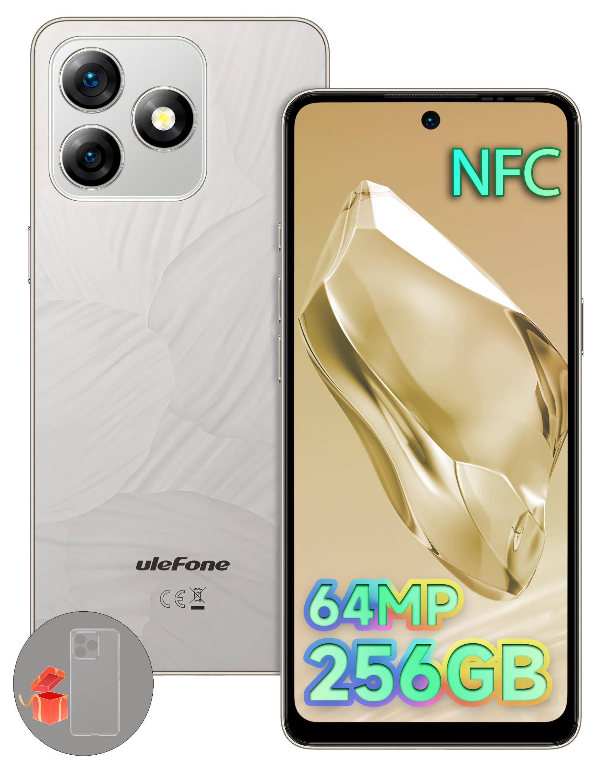 Note 18 Pro SIM-Free & Unlocked Mobile Phones, NFC Android 14, 12GB RAM 256GB ROM/2TB, 6.78" Corning Gorilla Glass, 64MP+50MP+32MP, 4G Dual SIM Smartphone, 5450mAh 18W, 2 Year Warranty, Gray