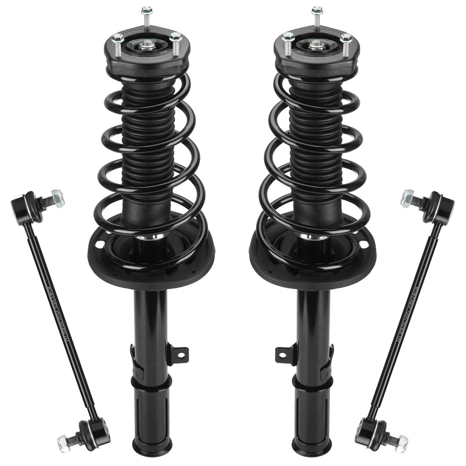 Rear Strut Assembly & Sway Bar Links for 2004-2006 Lexus ES330, Toyota Camry, Shock Absorbers Replace 172208 172207 4PCS 2005