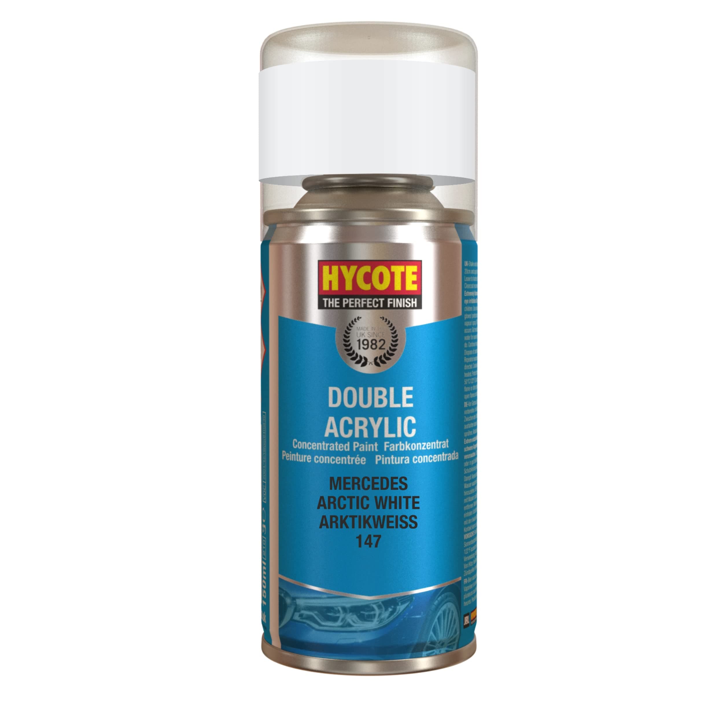 Hycote Mercedes Arctic White 150ml