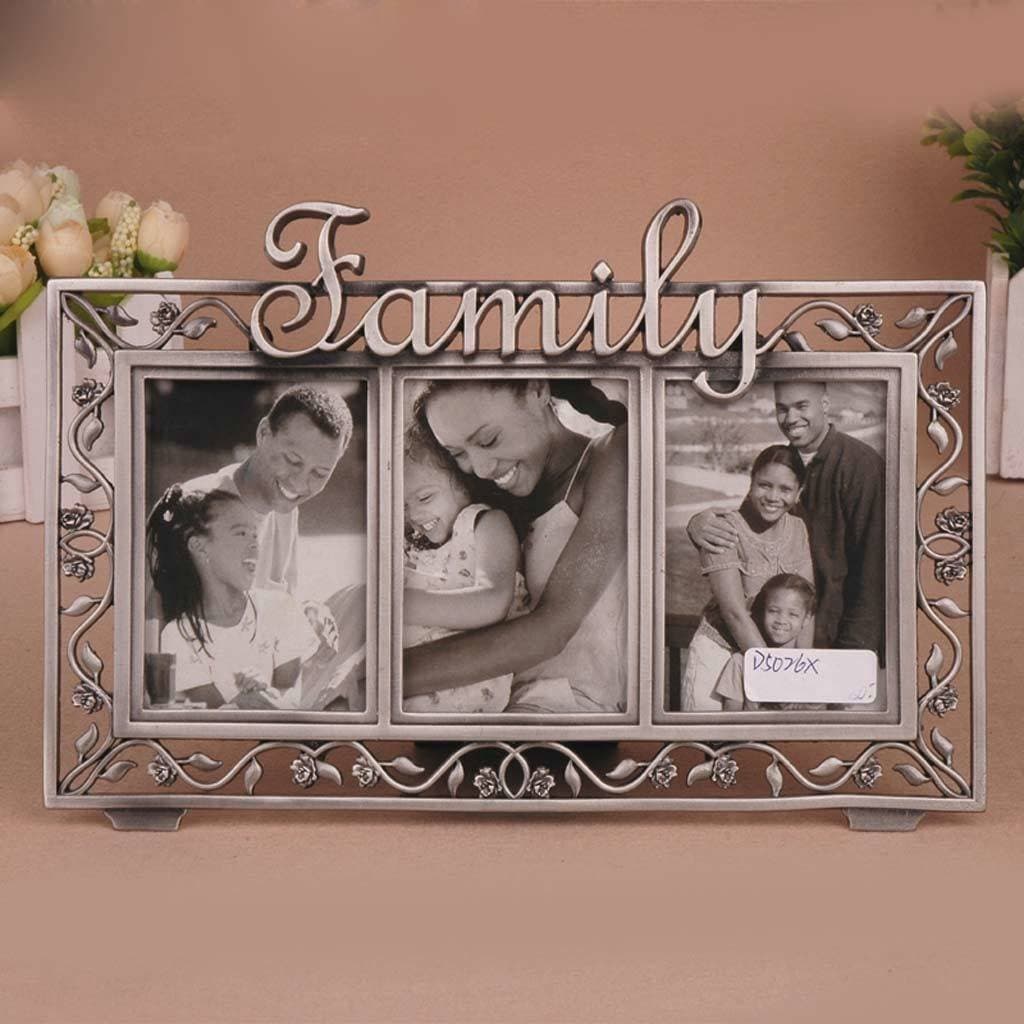 Classical creative wedding photo frame photo frame swing sets for children ancient triple tin box wedding photo studio wedding photo frame