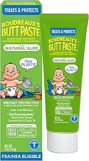 Diaper Rash Ointment | With Natural Aloe | 4 Oz