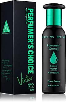 – PERFUMER'S CHOICE No 9 Victor Perfume for Men. 83ml Eau de Parfum, Luxury Fragrance - Mens Aftershave, Long Lasting Fragrance by Milton-Lloyd