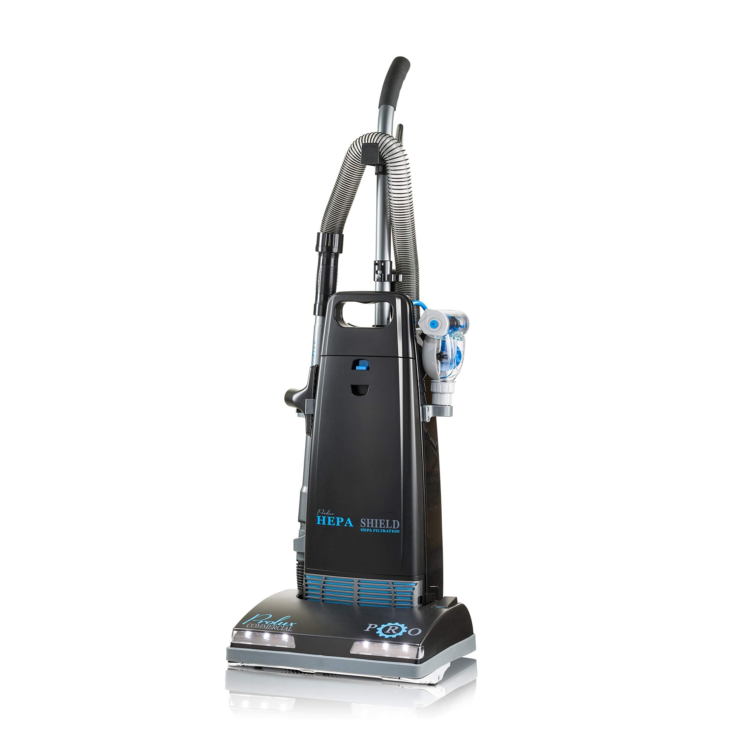 Prolux 8000 Commercial Upright Vacuum with On Board Tools, Bagged Vacuum Cleaner, Commercial Vacuum, HEPA Filter, Floor Selector Switch, 12-Amp Amtek Motor, 107 CFM Suction Power