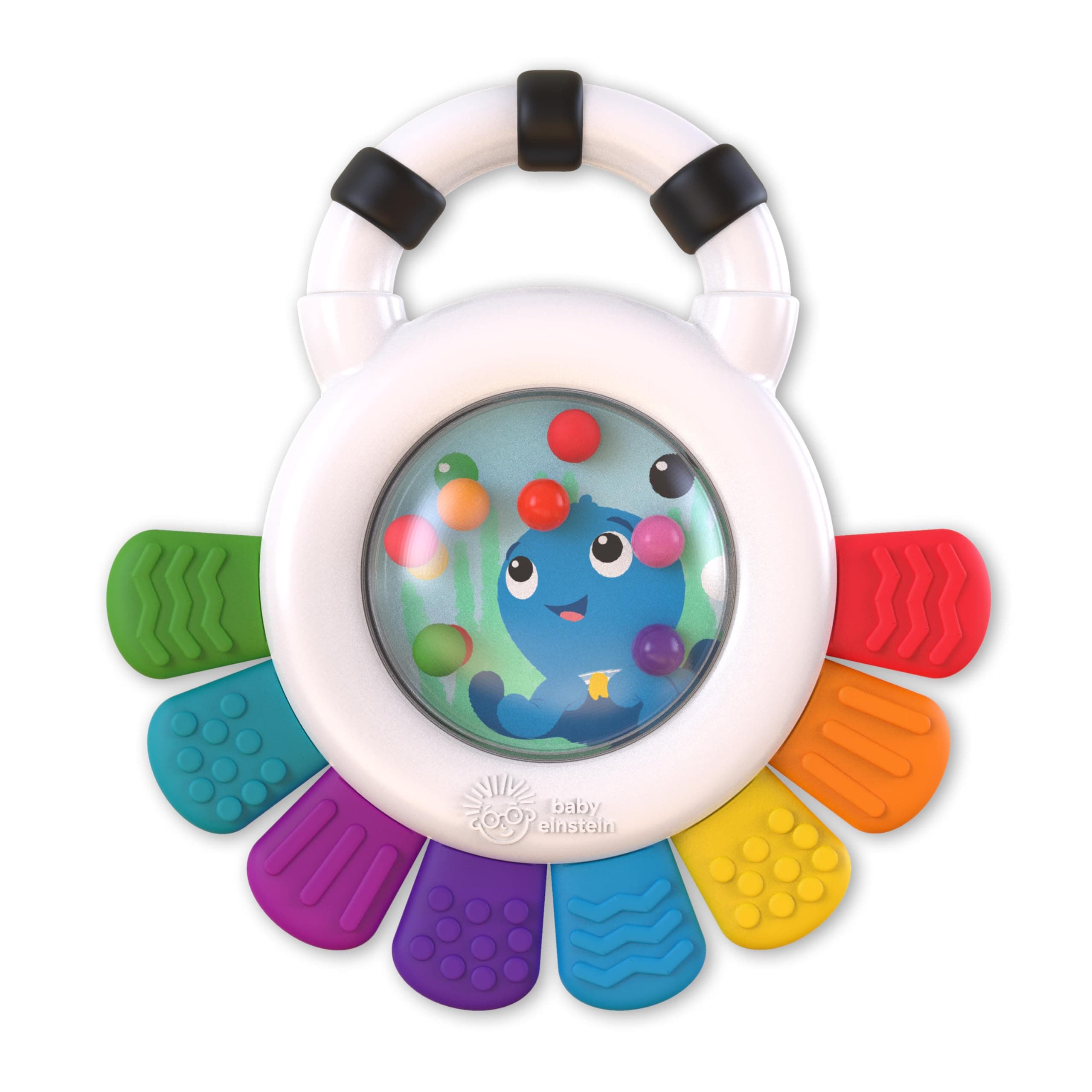 Baby Einstein - Outstanding Opus The Octopus Sensory Rattle and Teether Toy