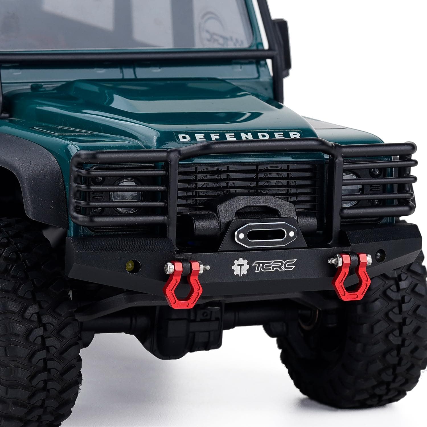 CNC Aluminum Front Bumper for TRX4M Defender 1/18 RC Crawler Car Upgrade Parts