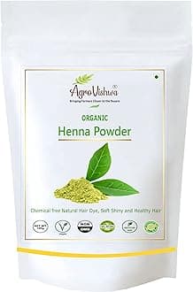 Organic Henna Powder For All Types Of Hair, Chemical Free Hair Color, Natural Hair Dye, Smooth, Silky, Soft & Shiny Hair, Tattoos & Body Art Quality -100g