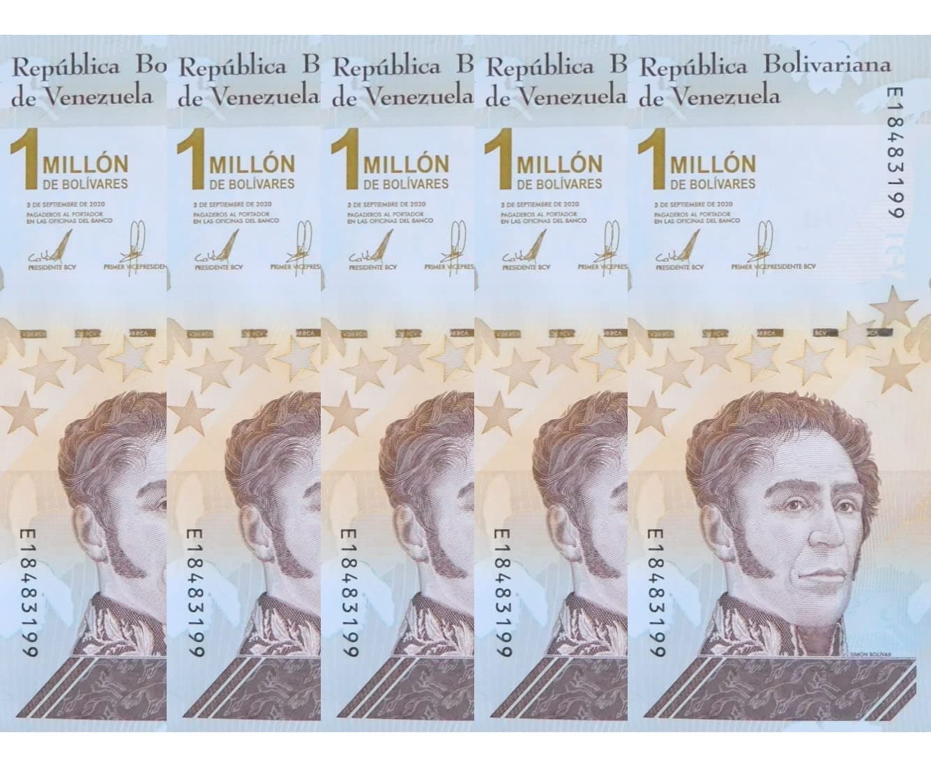 2020 Banknotes (5 Notes) - New, Authentic, Uncirculated.Q