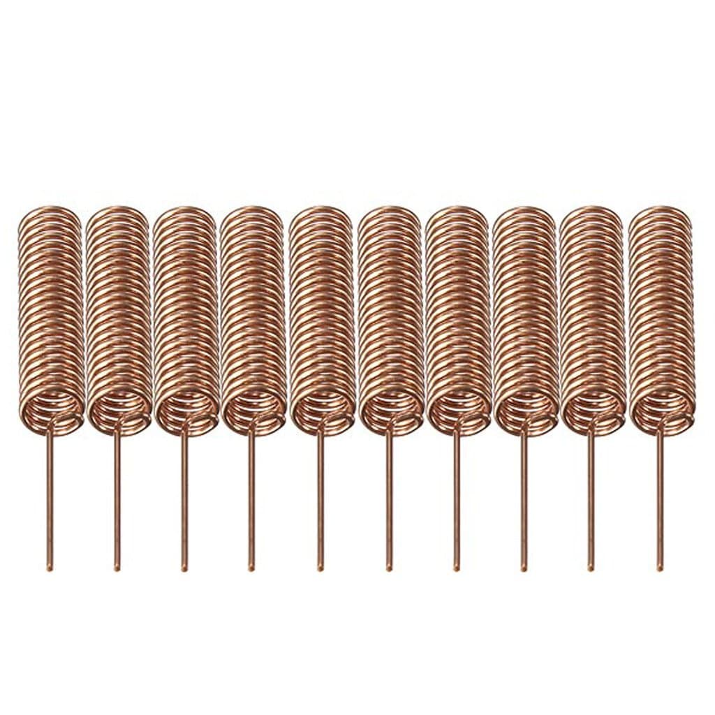 DAOKI10pcs 433MHz Antenna Helical Spiral Spring Remote Control for Arduino Raspberry 5mm