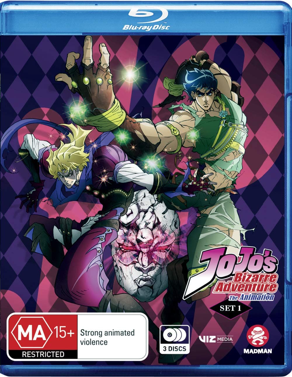 Jojo's Bizarre Adventure - Phantom Blood / Battle Tendency : Set 1 : Eps 1-26