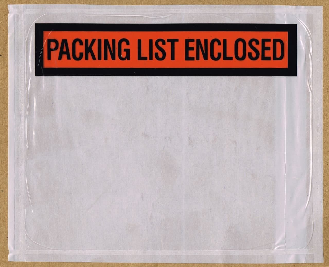 500 - 7" X 10" - Packing List Enclosed Envelopes