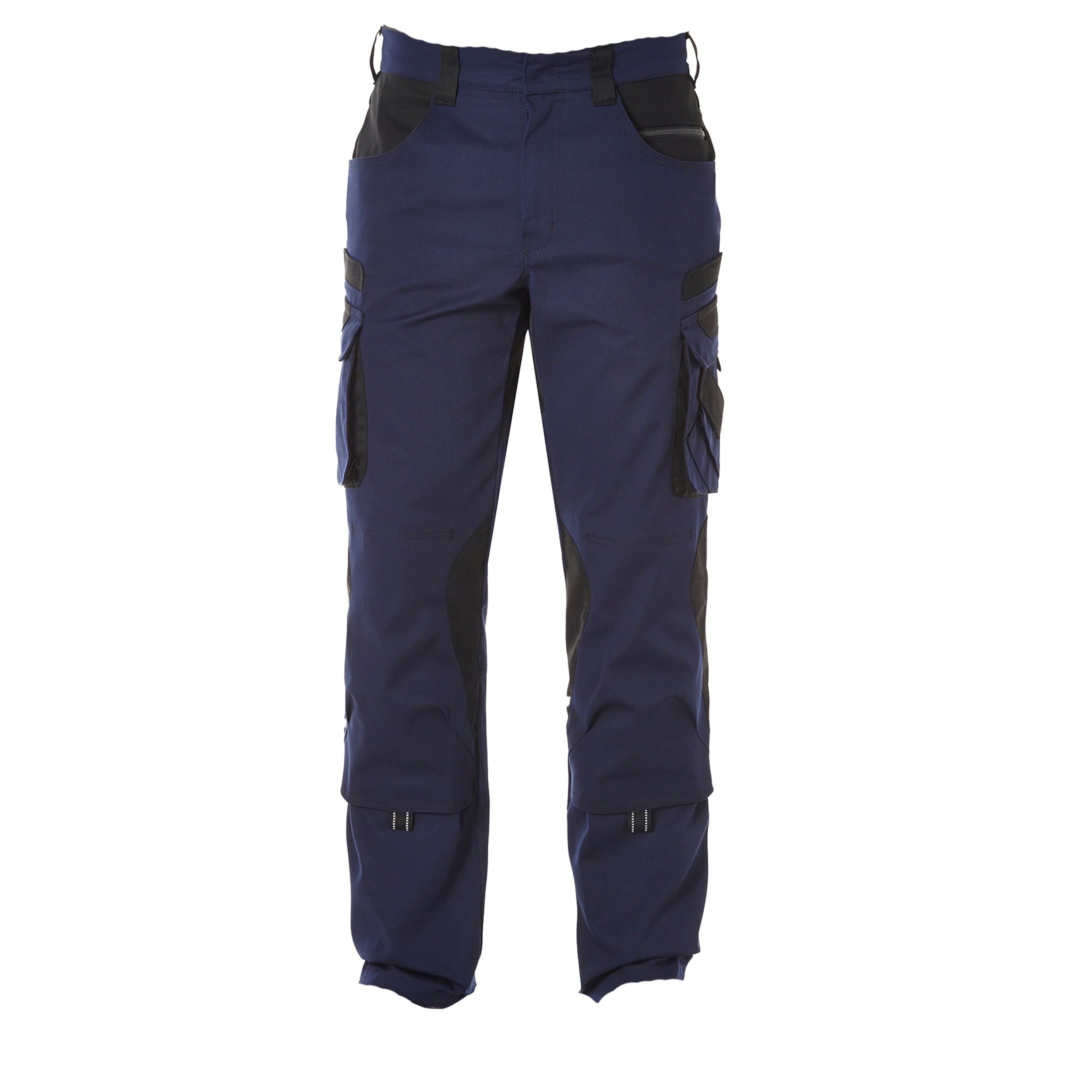 Pionier 5342-48 "Tools" Work Trousers, Navy Blue/Black, Size 48