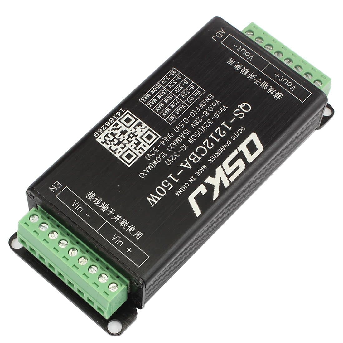 Ailavi DC-DC 150W Regulator 6V-32V To 0.8V-28V 12V/24V 15A Boost Buck Power Converter