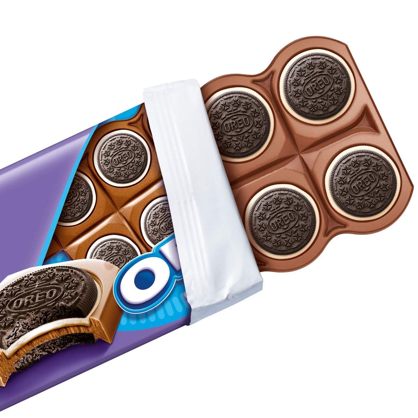 Milka Oreo Sandwich Chocolate Bar, 92g