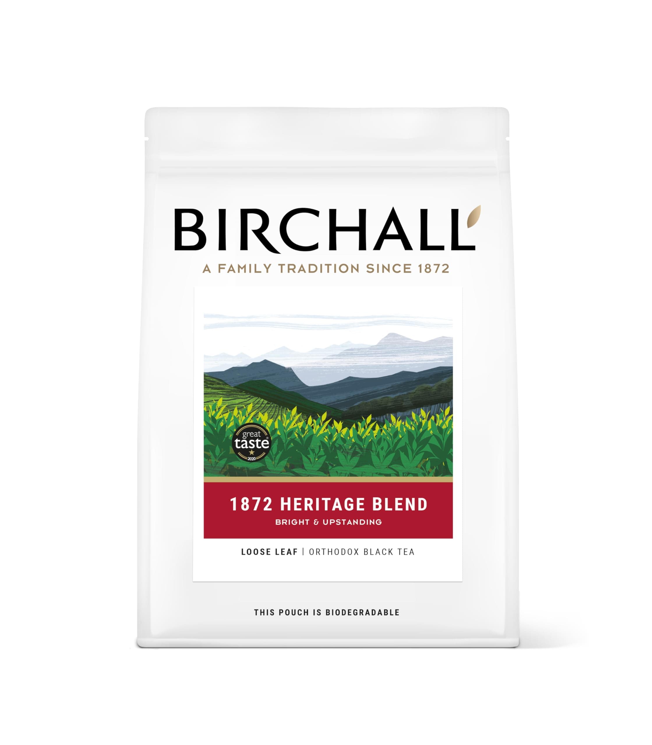 Birchall | 1872 Heritage Blend | Orthodox Black Tea | 250g Loose Leaf Tea, Red