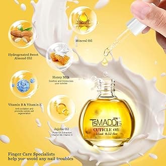 TsMADDTs Nail Buffers and Files Set with Buffer Blocks, Cuticle Trimmer, Pusher and Cuticle Oil, Nail Care Kit for Women