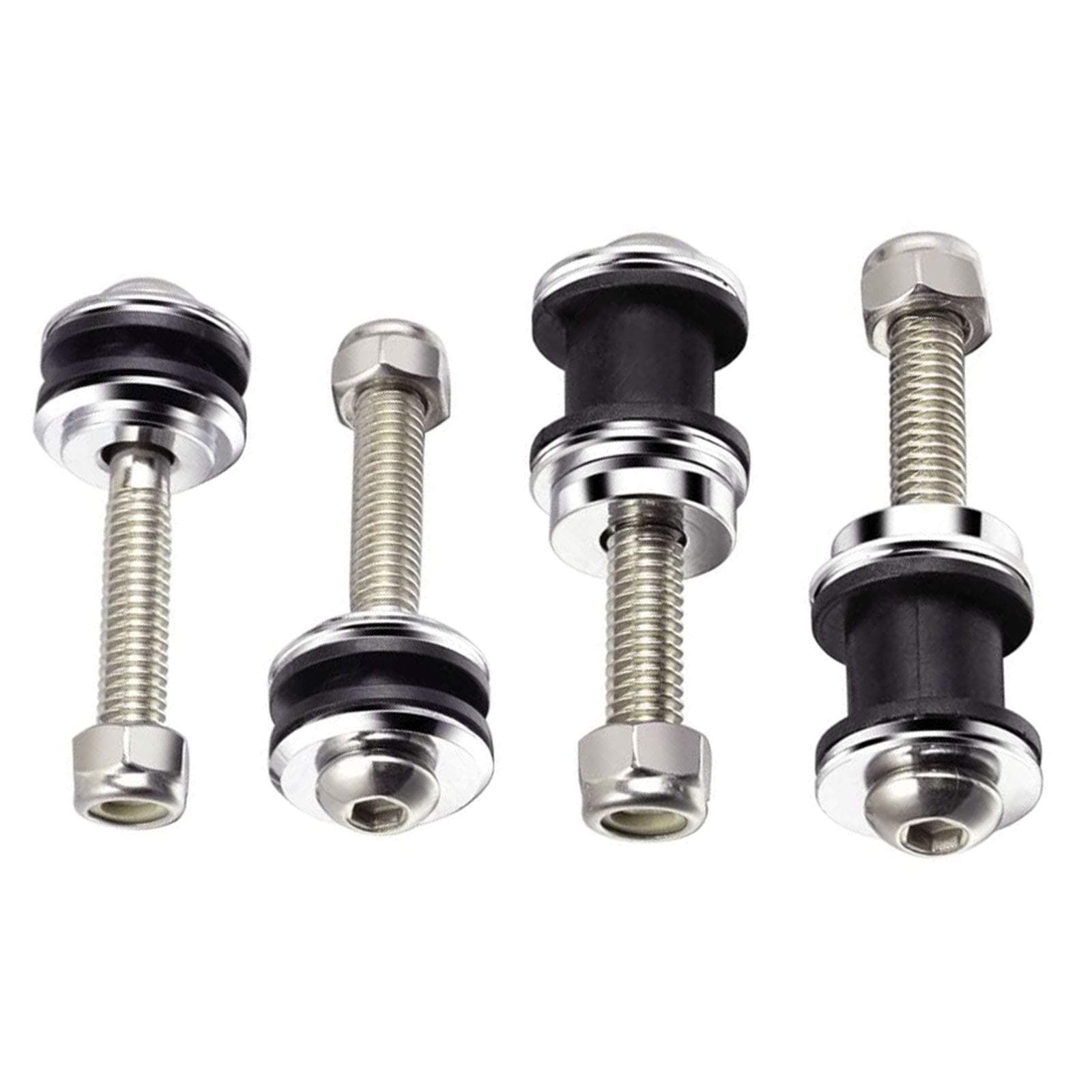 4-Point Motorcycle Sissy Bar Luggage Rack Docking Hardware Kit Compatible with Harley Davidson Sportster 883 1200 2004-2017