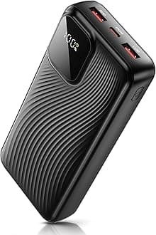 Portable Charger, 22.5W 20000mAh USB C in & Out Power Bank Fast Charging, PD 3.0+QC 4.0 LED Display Phone Battery Pack Compatible with iPhone 16 15 14 13 Pro Samsung S23 Google iPad Tablet