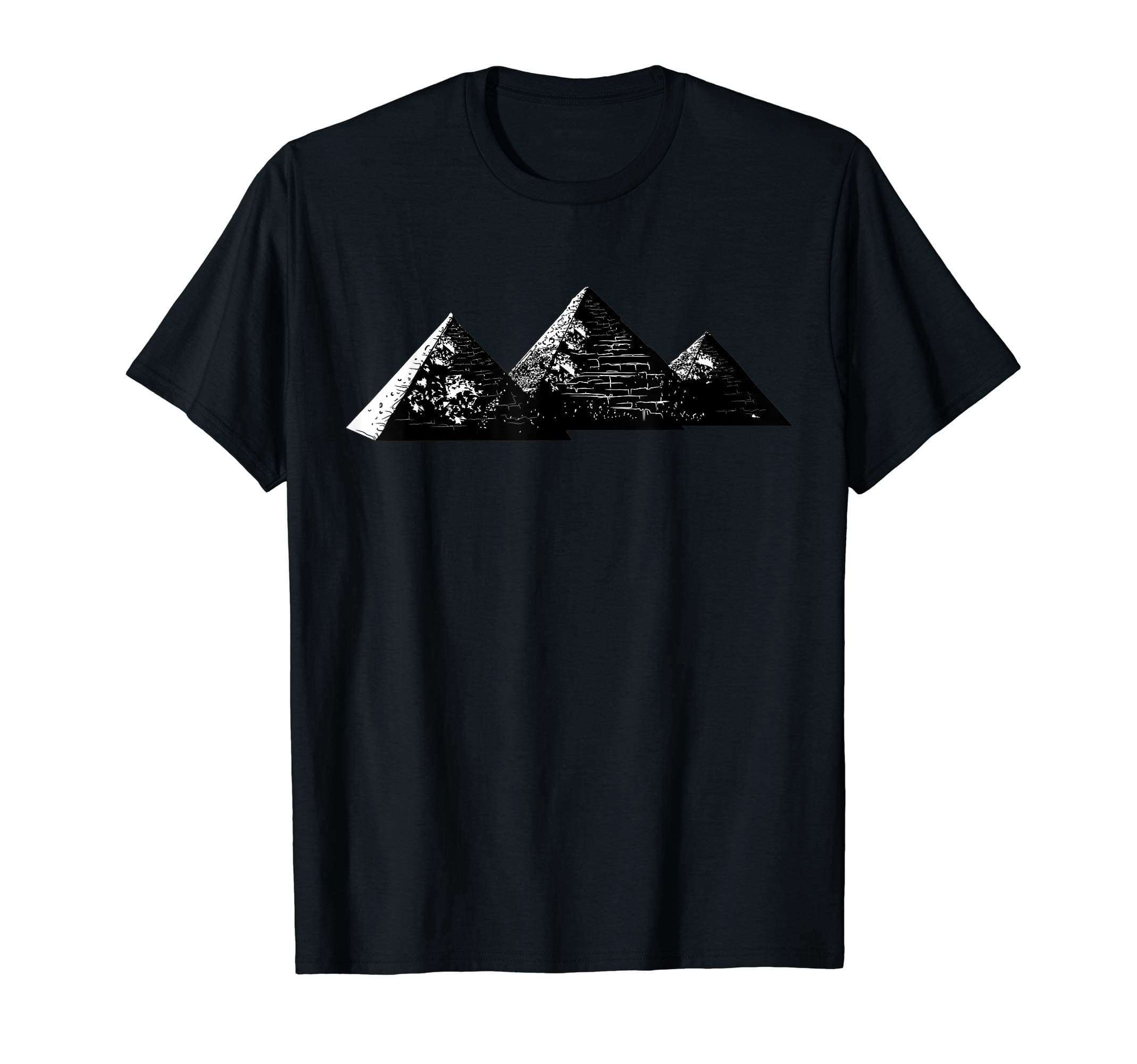 Merch For GamersClassic Pyramids Illuminati T-Shirt