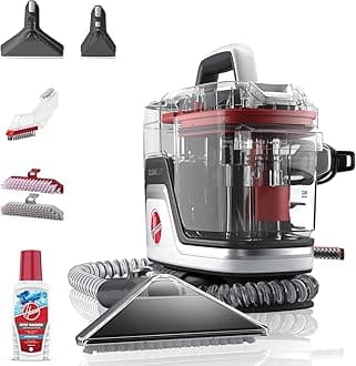 SpotWash Home Duo Spot Cleaner, Stain, Car, Upholstery, Sofa and Carpet Cleaning Machine, Included Pet Tool and Antibacterial Solution Removes Spills, 3 Year Warranty - CDSW-MPME