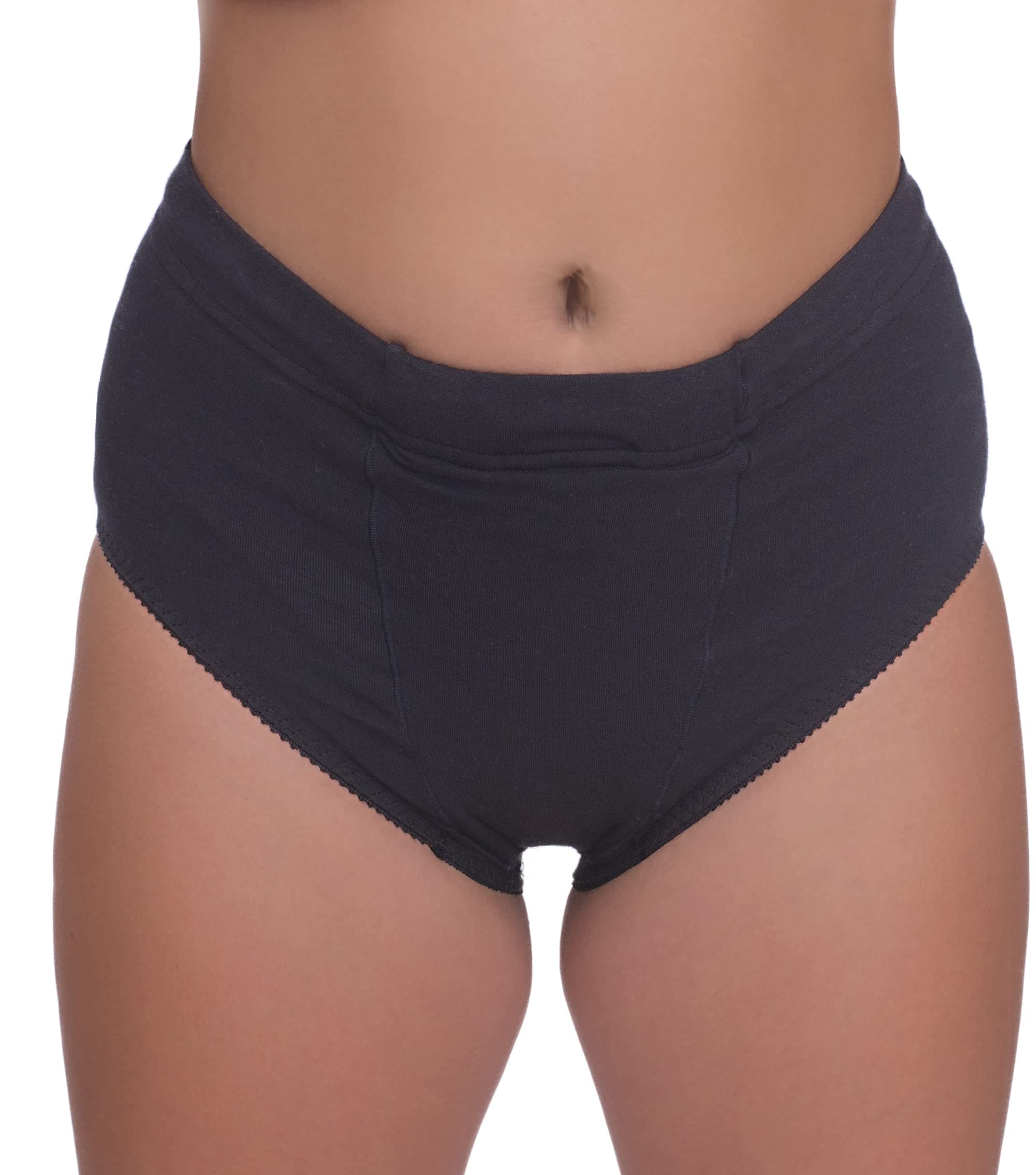 Underworks Vulvar Varicosity and Prolapse Support Brief with Groin Compression Bands - 521