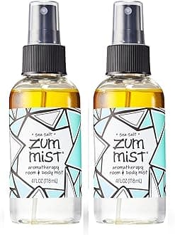 Indigo Wild Zum Mist Room & Body Spray - Aromatherapy Essential Oil Spray - Natural Body Mist & Room Spray - Sea Salt Scent - 4 fl oz (2 Pack)