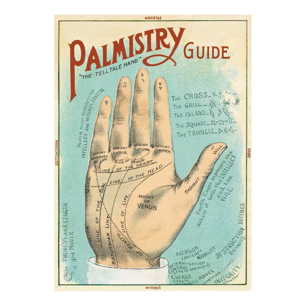 Cavallini Decorative Paper - Palmistry 20"x28" Sheet