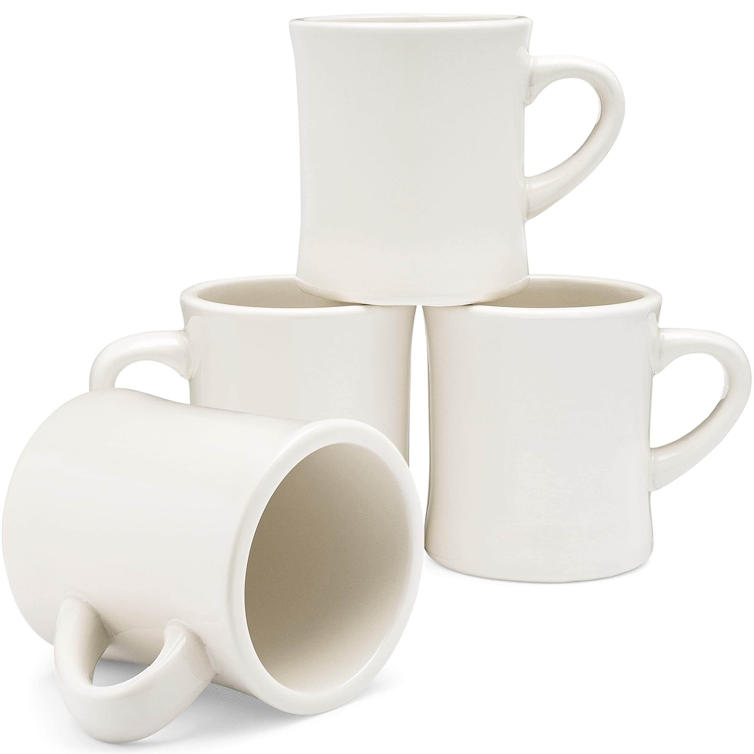 COLETTI Diner Style Stoneware Mugs