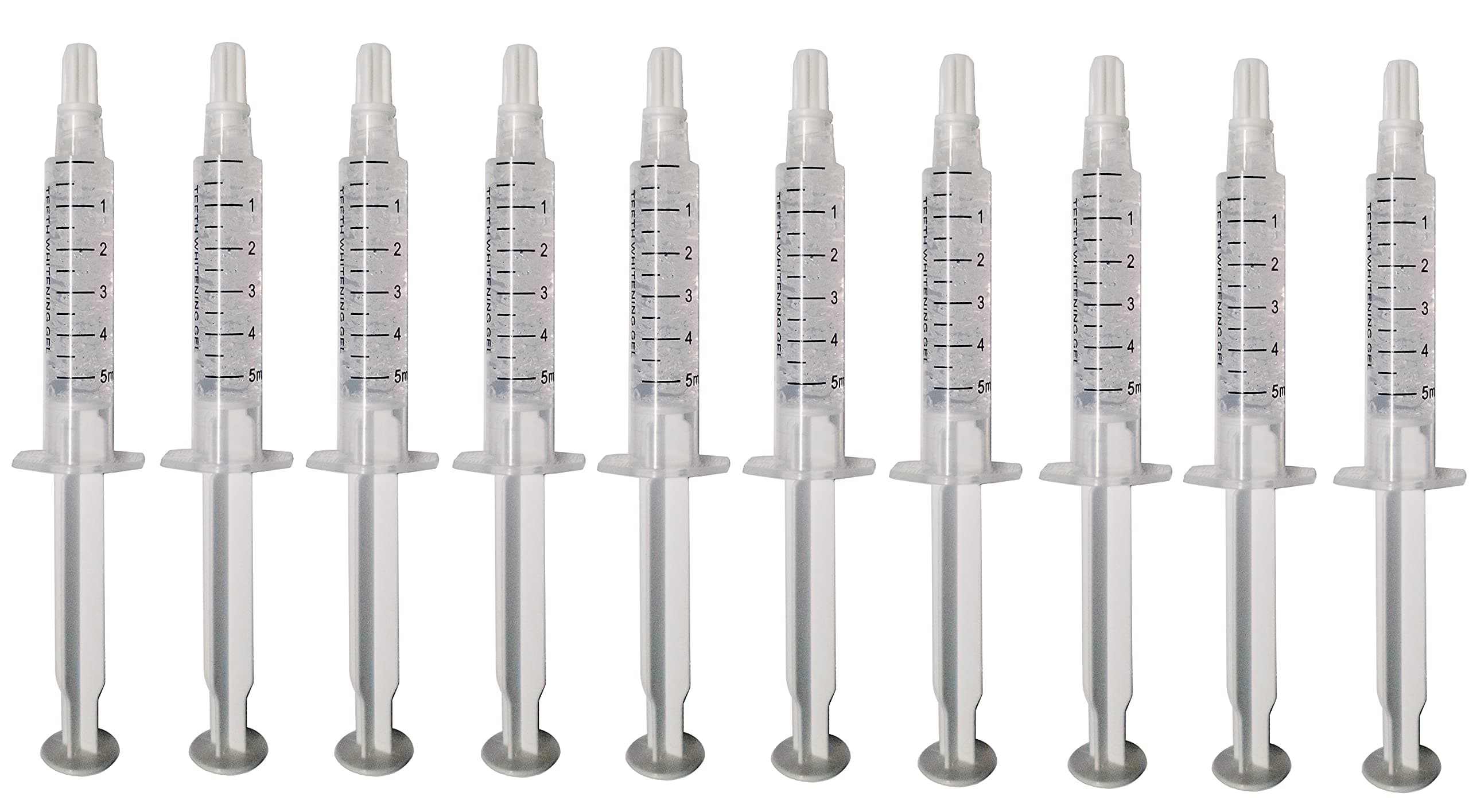 - Bright White Smile 35% Teeth Whitening Gel Refills 10 Pack Bleaching Gel, No Sensitive Teeth Whitener, Great for Sensitive Tooth Whitening, Works with Teeth Whitening LED Light and Trays (10 X 5ML)