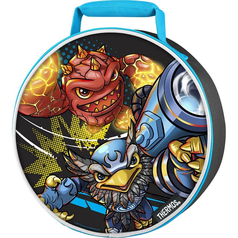 Skylander Novelty Round Insulated Lunch Box