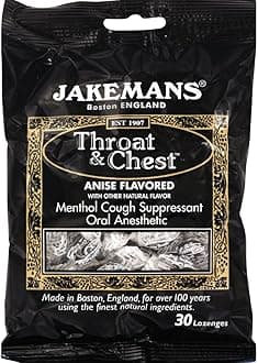 Lozenge - Throat and Chest - Licorice - 30 Count