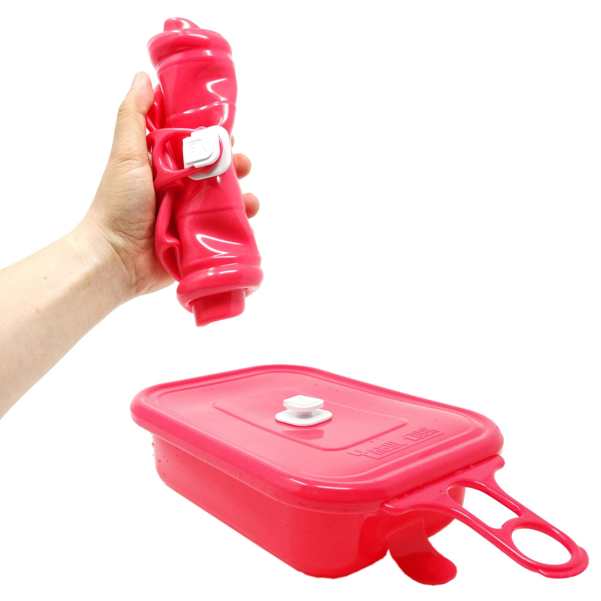 Portable Food Cooker/Warmer RED
