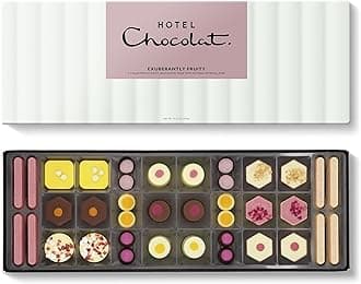 Exuberantly Fruity Sleekster - 38 Fruity Chocolates, 345g - Suitable For Vegetarians - Gifts For Birthday, Thank You, Congratulations, Anniversary, Mother's day, Easter 2026